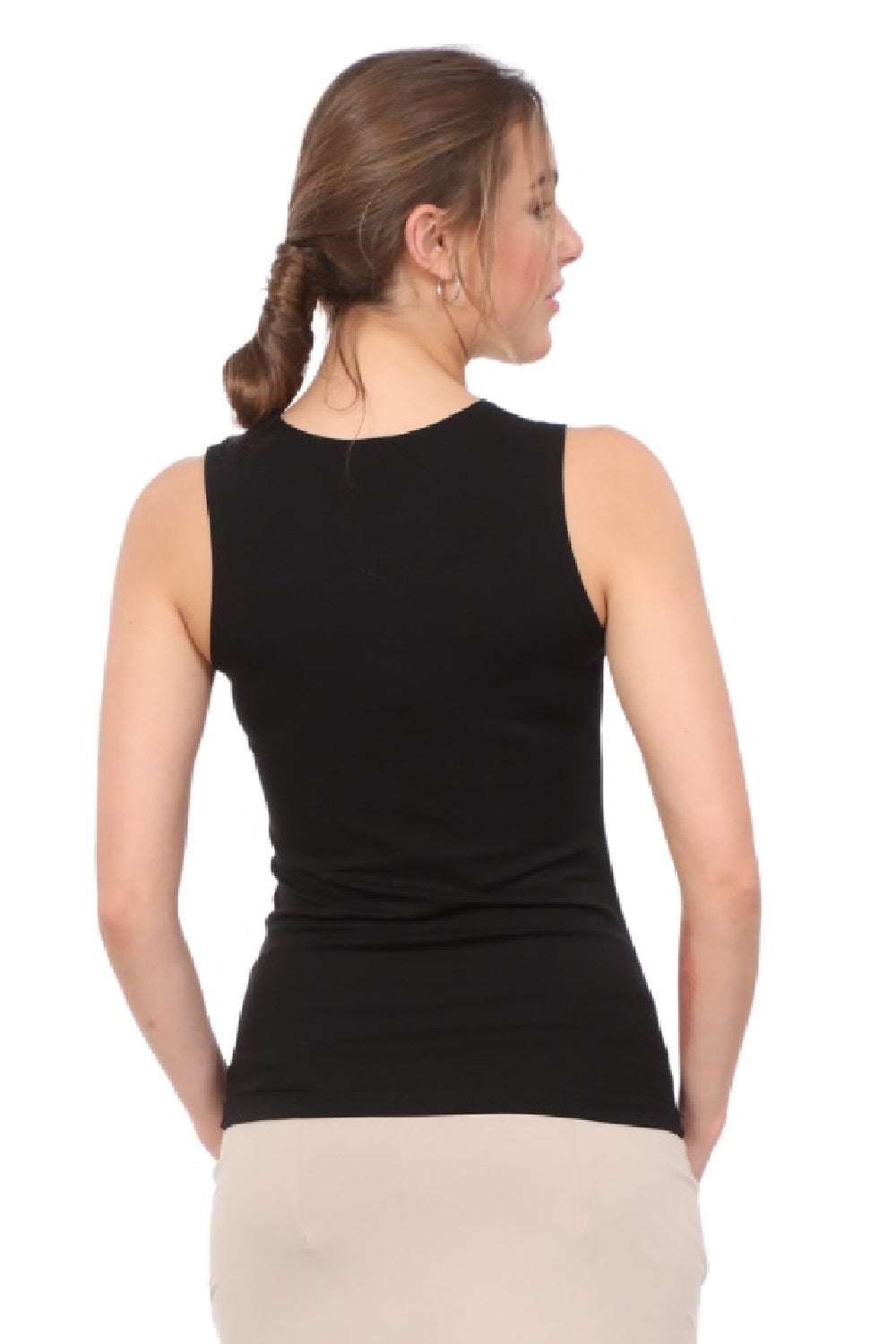 Premium Sleeveless Layering Tank Top with Full Shoulder Coverage