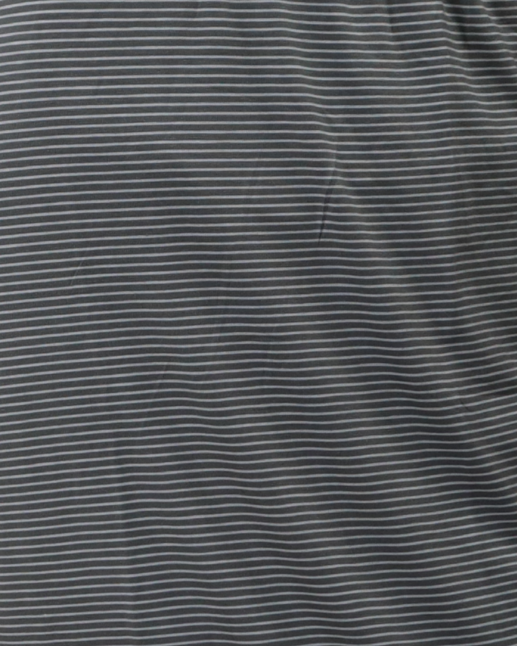 Modest Midi Pencil Skirt Below the Knee with Elastic Waist - Striped Pattern