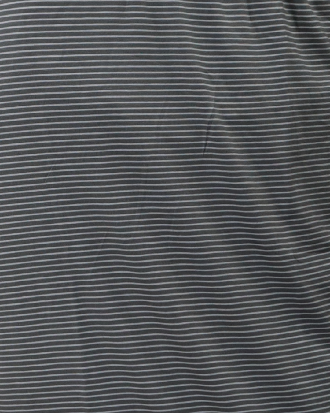 Modest Midi Pencil Skirt Below the Knee with Elastic Waist - Striped Pattern