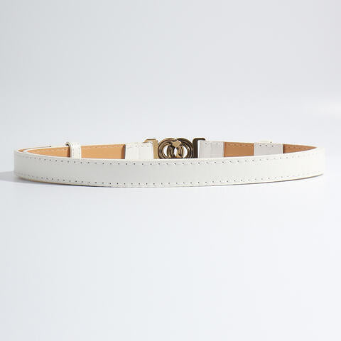 ElegantStyle Alloy Buckle PU Belt – Chic and Versatile Accessory See size chart under “more details”