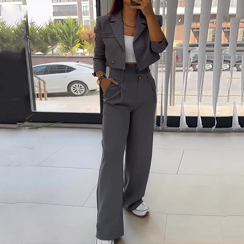 Women's Fashion Tops Casual Pants Suit See size chart under “more details”