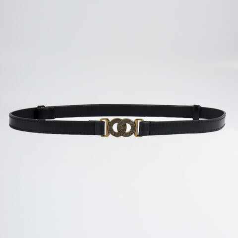 ElegantStyle Alloy Buckle PU Belt – Chic and Versatile Accessory See size chart under “more details”