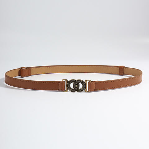 ElegantStyle Alloy Buckle PU Belt – Chic and Versatile Accessory See size chart under “more details”